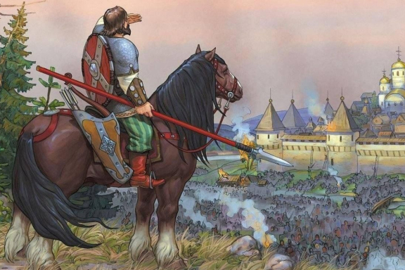 "Богатыри Руси великой"